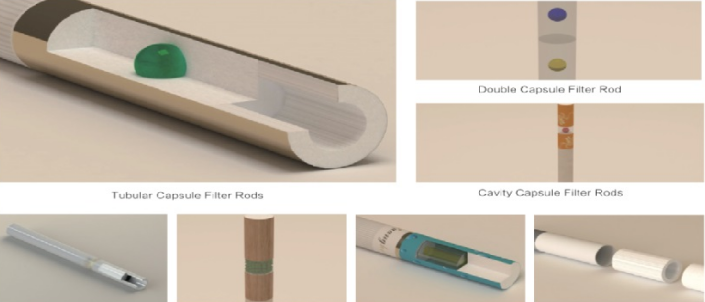 capsule filter cigarette making machine